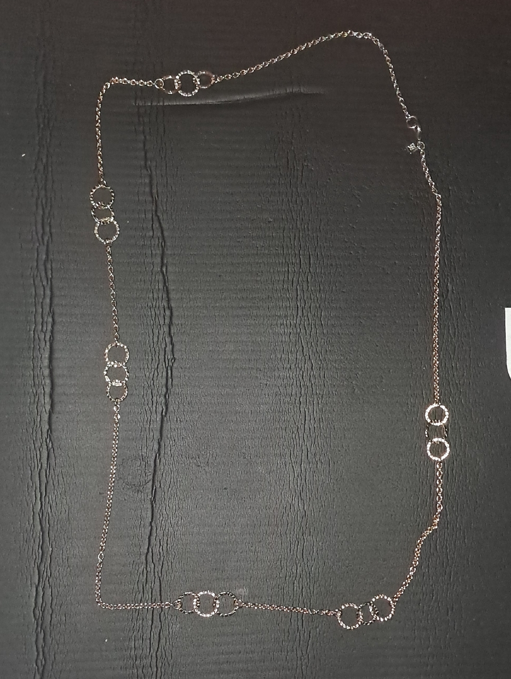 Banana Republic Rose Gold Link Station Necklace